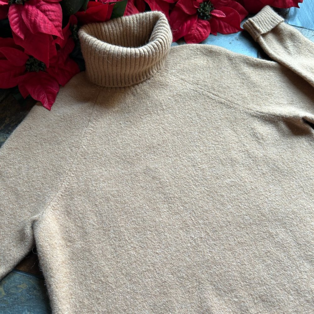 J. Crew Soft Wool Blend Turtleneck Sweater - Picture 10 of 10